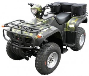 Quad baroudeur agricole utilitaire