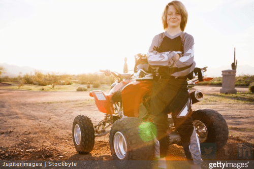 Petit tour d'horizon des protections enfant pour faire du quad en toute sécurité.